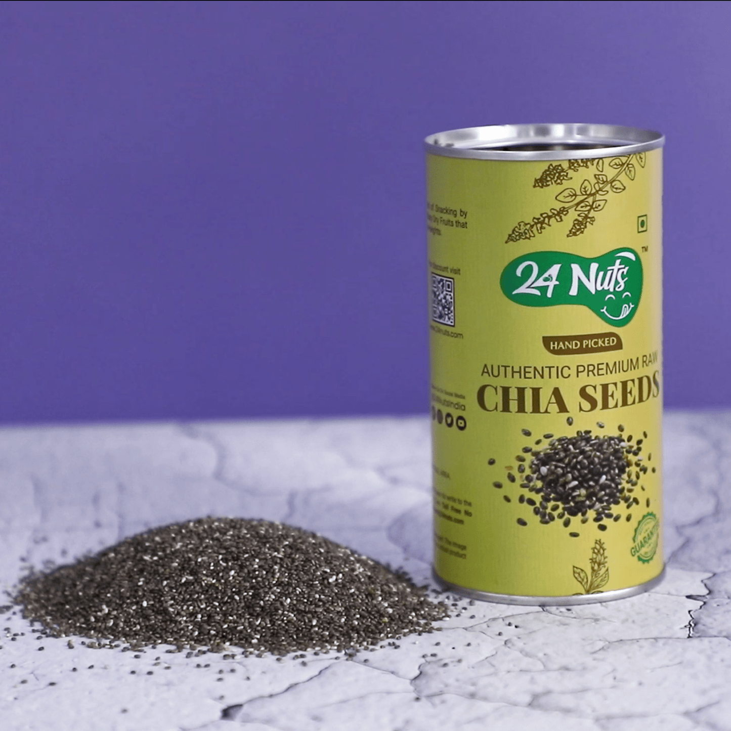 Premium Raw Chia Seeds: Nutrient-Rich Superfood for Health & Wellness