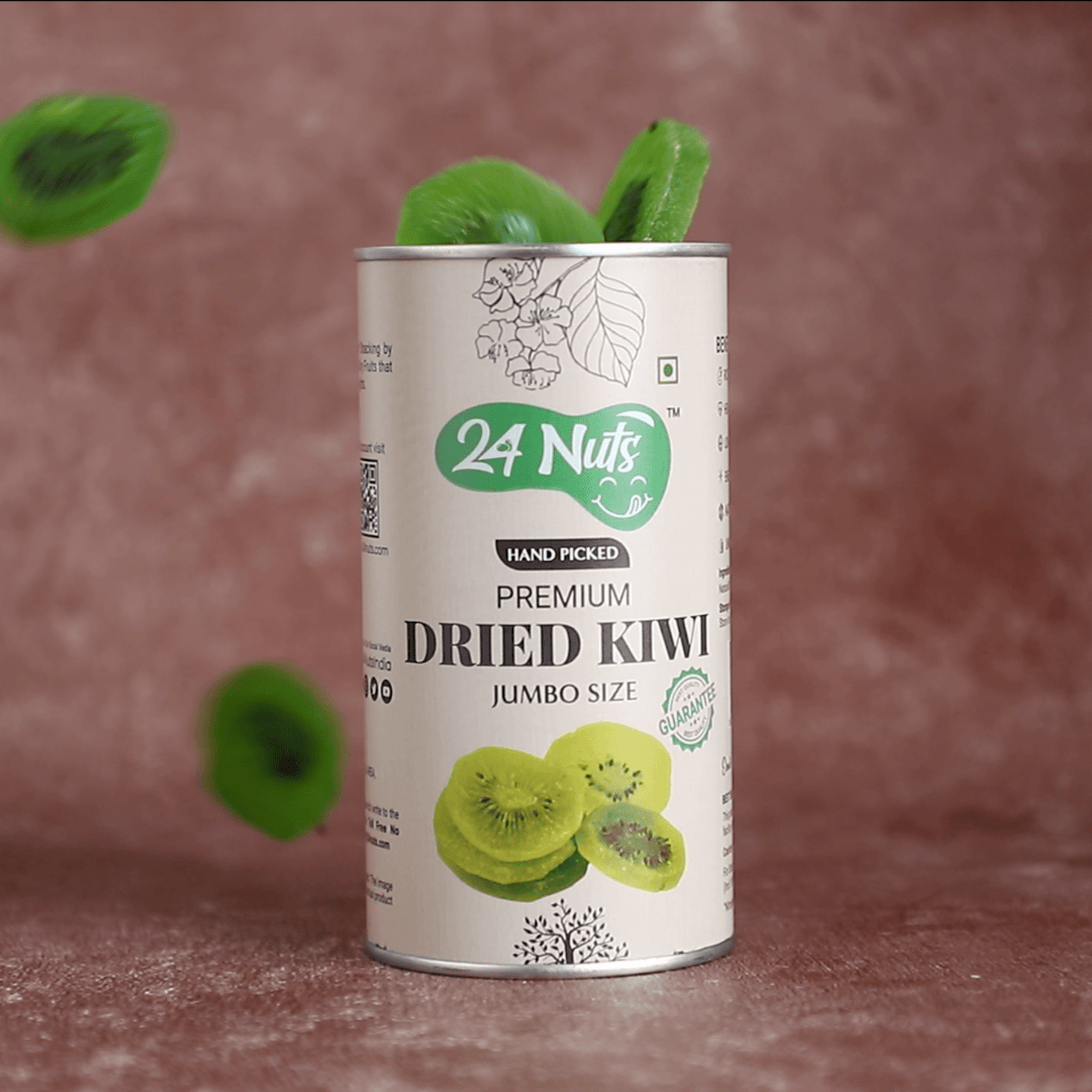 Premium Dried Kiwi Slices: Buy Delicious & Nutritious Kiwi Online - 24Nuts